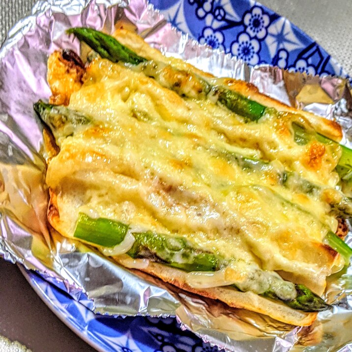 ちくわとアスパラのチーズ焼 ホイル焼き レシピ 作り方 By おくやマん 楽天レシピ